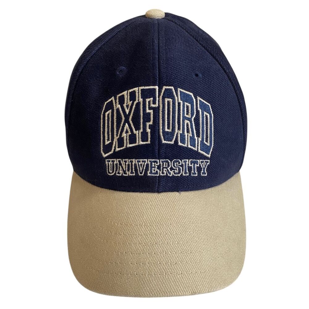 Vintage Oxford University Hat Cap Adjustable Strap Back